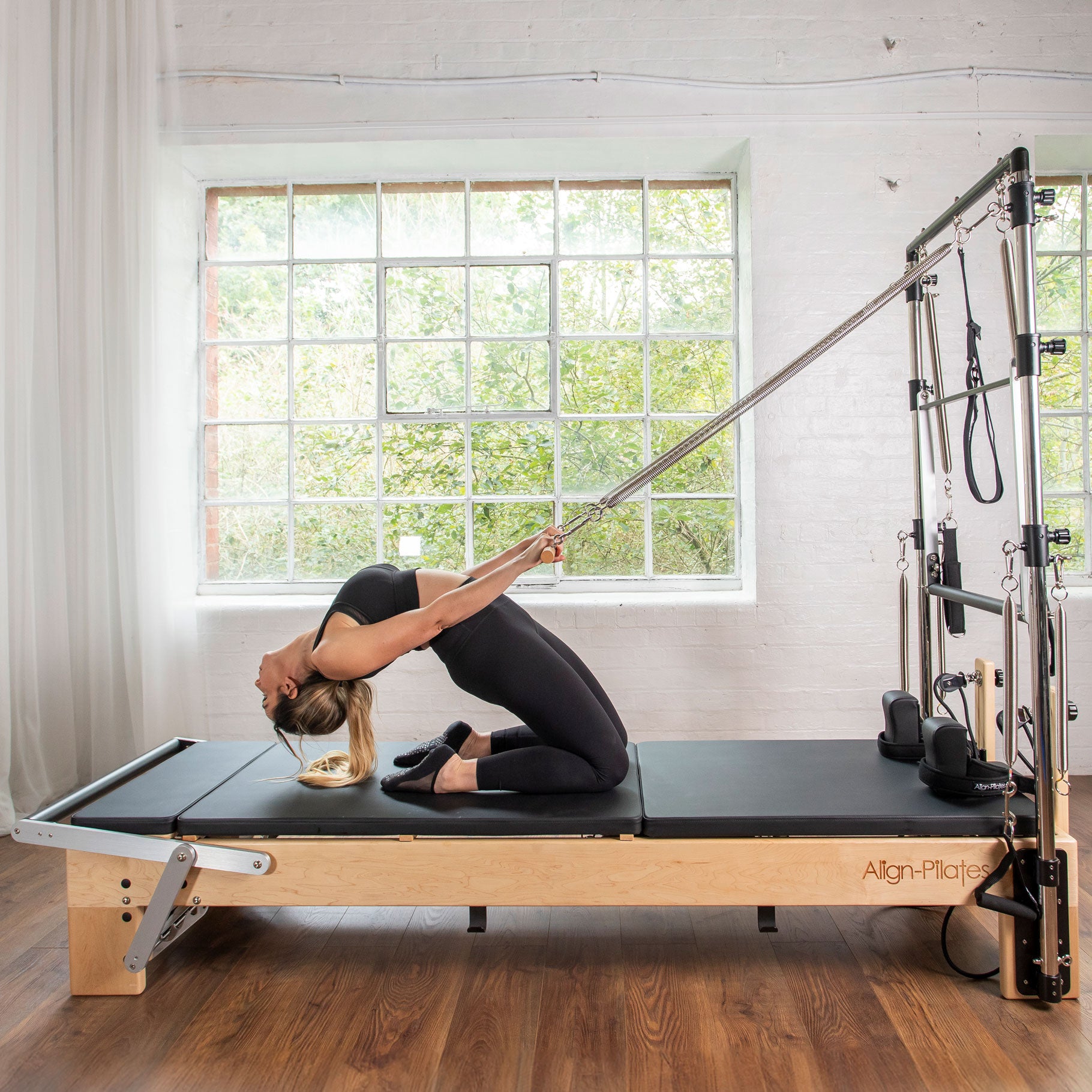 Align Pilates® M8-Pro Maple Wood Reformer Bundle