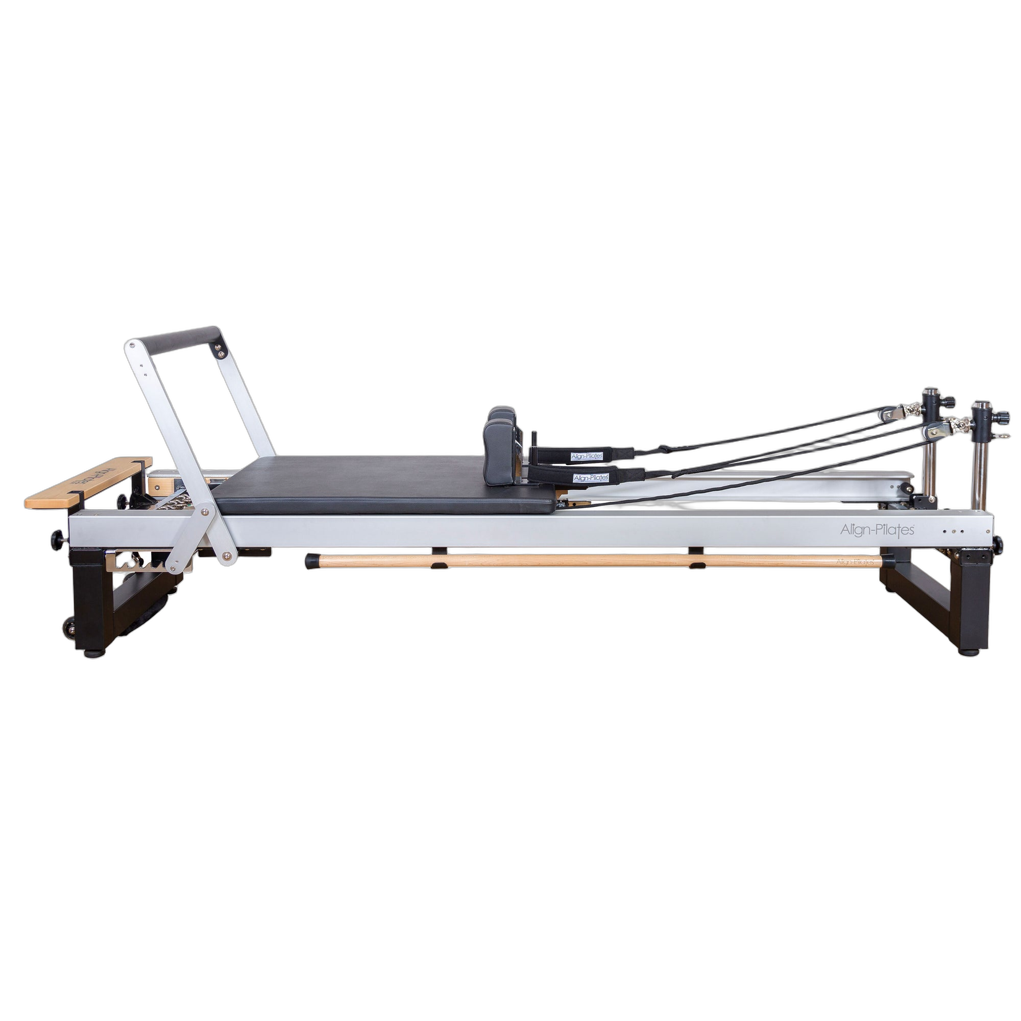 Align Pilates A8 Pro Reformer with PU wheel system and smooth travel