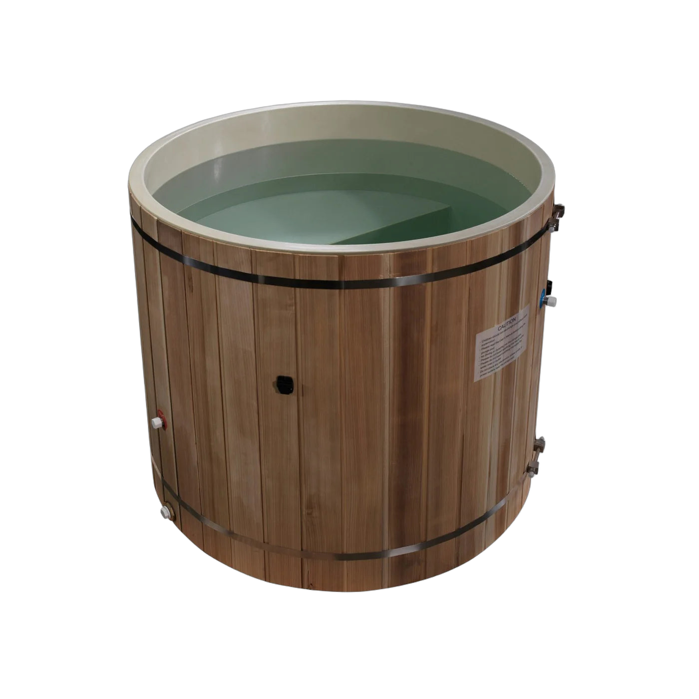 Cold Therapy Barrel: Cedar Exterior & PVC Liner (TUB ONLY)