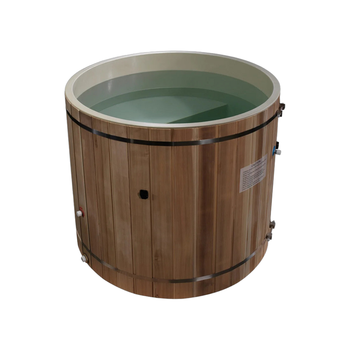 Cold Therapy Barrel: Cedar Exterior & PVC Liner (TUB ONLY)