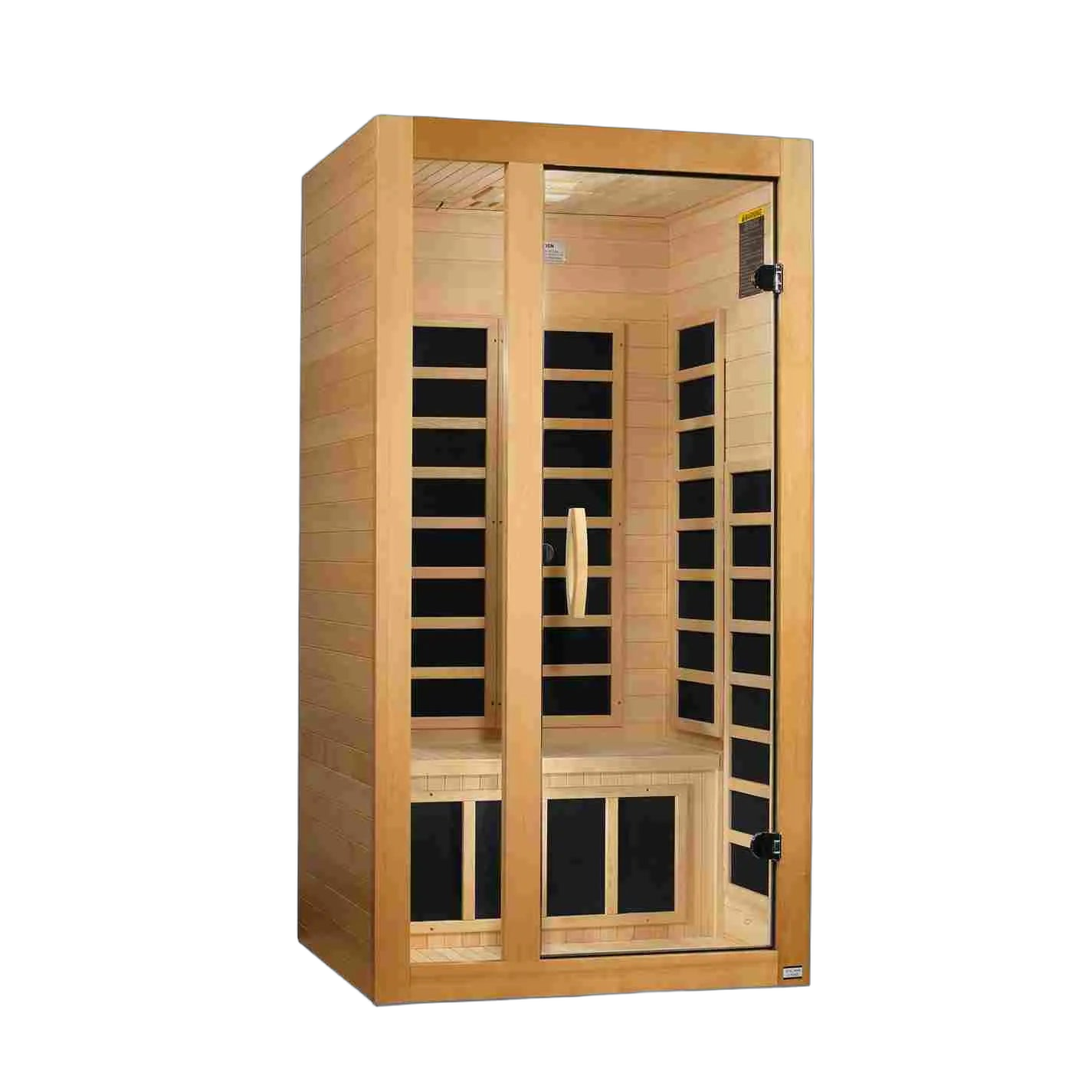 Dynamic Gracia 1-2-person Low EMF (Between 5-10 MG) FAR Infrared Sauna