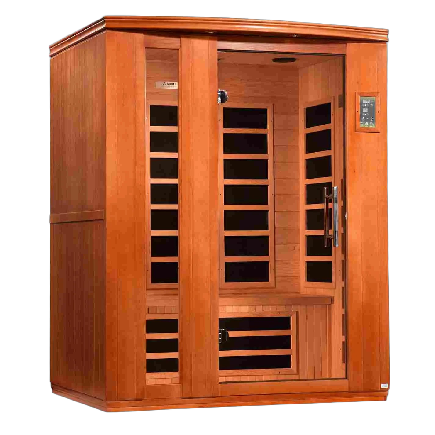 Dynamic Lugano 3-person Low EMF (Between 5-10MG) FAR Infrared Sauna