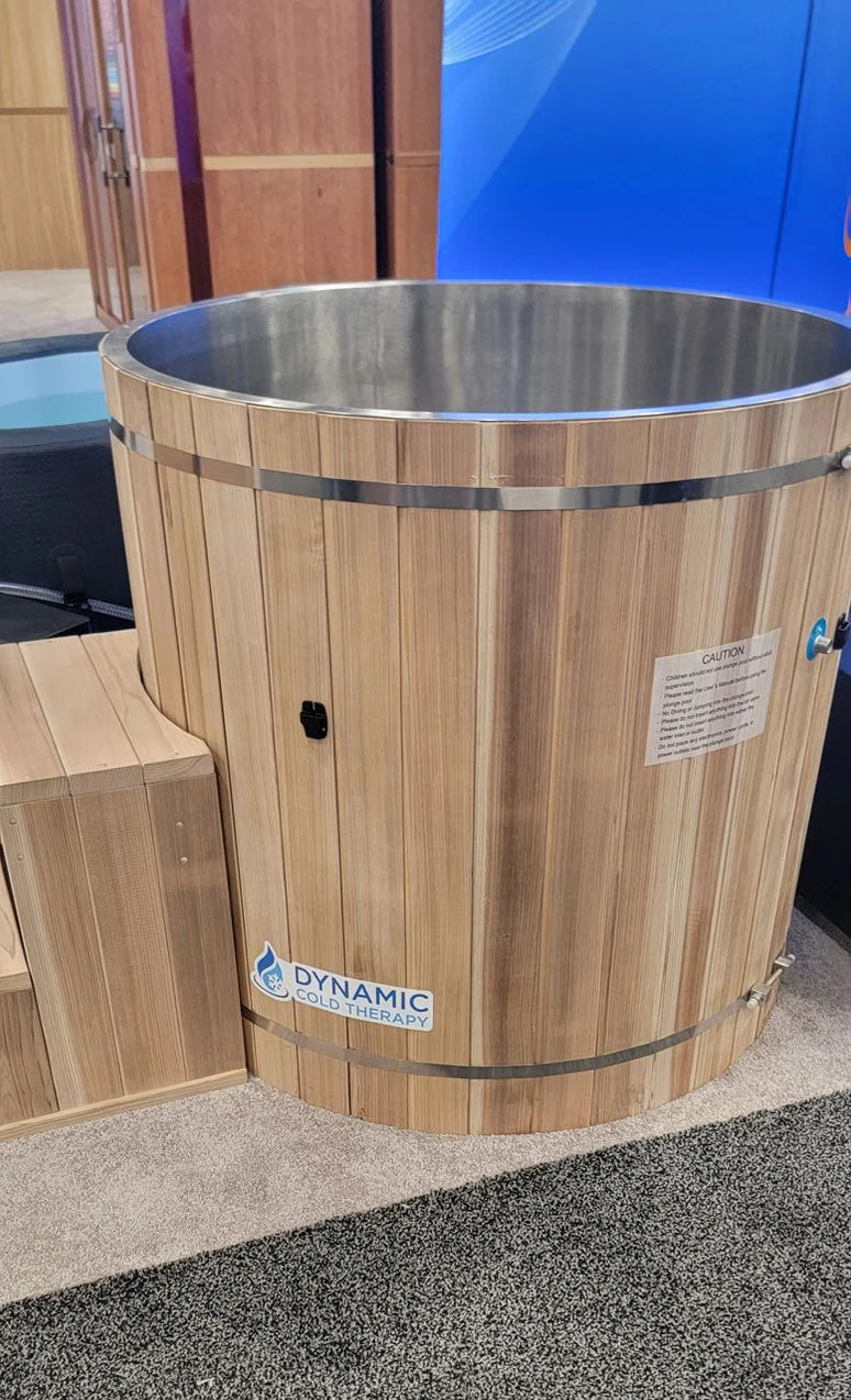 Dynamic Cold Therapy Barrel 304 Stainless Steel Cold Plunge (TUB ONLY)