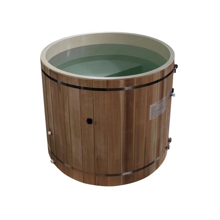 Cold Therapy Barrel: Cedar Exterior & PVC Liner (TUB ONLY)
