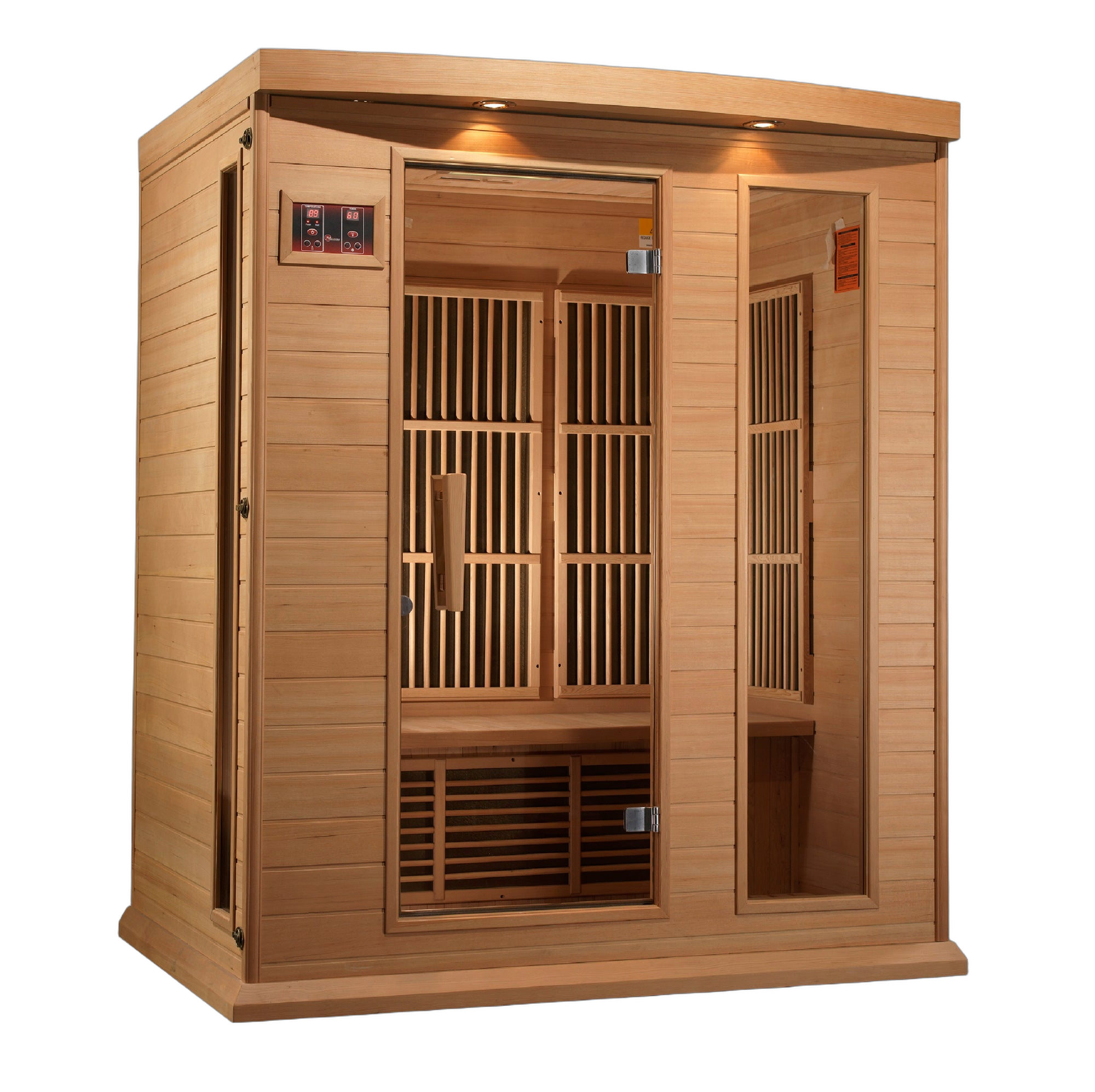 Maxxus 3-Person Low EMF (Between 5-10 MG) FAR Infrared Sauna
