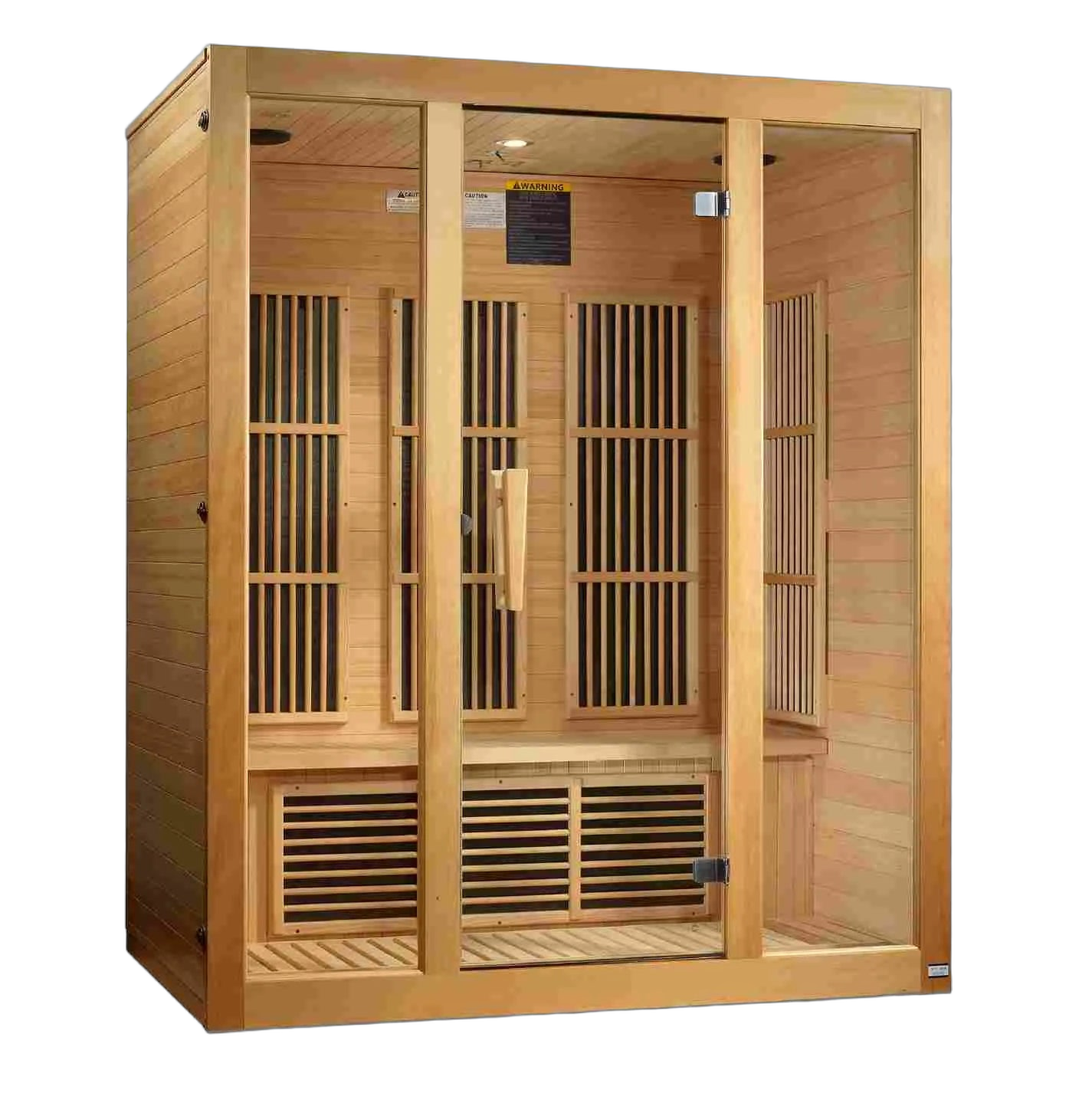 Maxxus Bellevue 3-Person Low EMF (Between 5-10 MG) FAR Infrared Sauna