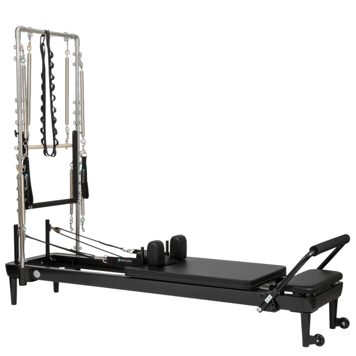 Elina Pilates® Nubium™ Reformer Black Edition with Tower